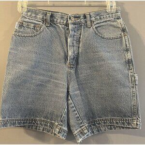 Vintage‎ 80s Esprit Denim High Waist Mom Jean Shorts Jr Size 5 (28”) Button Fly